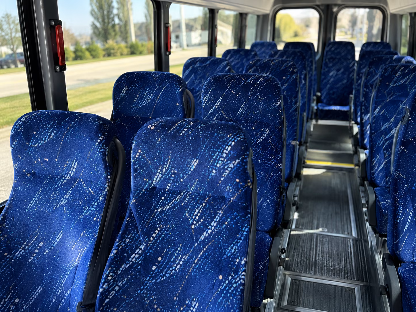 melbourne 18 passenger minibus interior