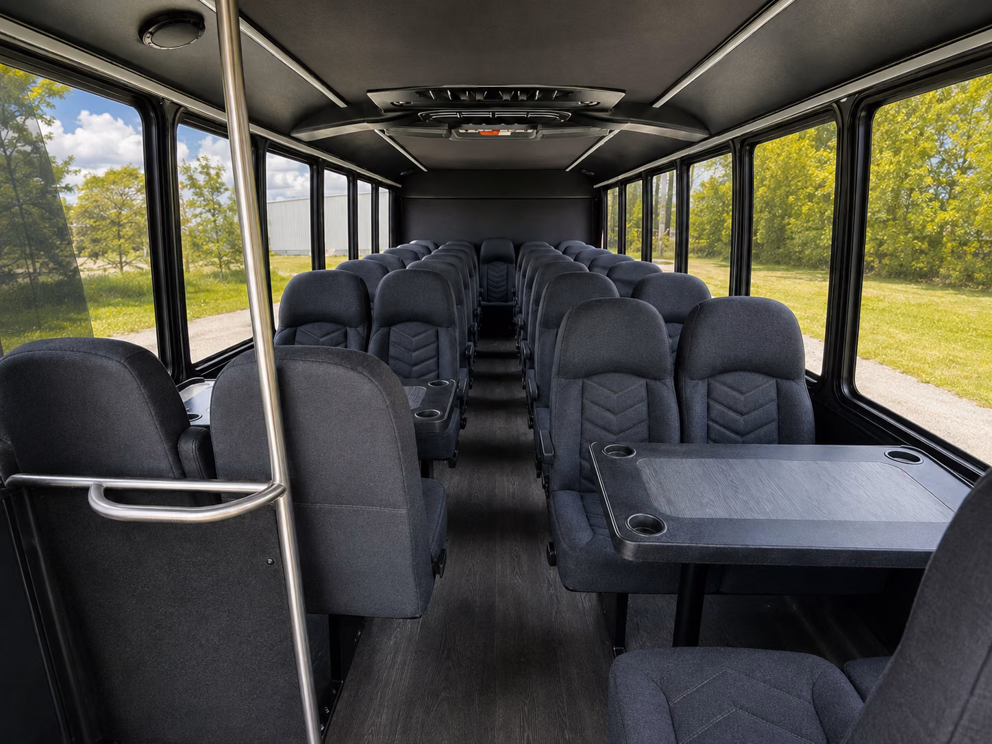 melbourne 20 passenger minibus interior