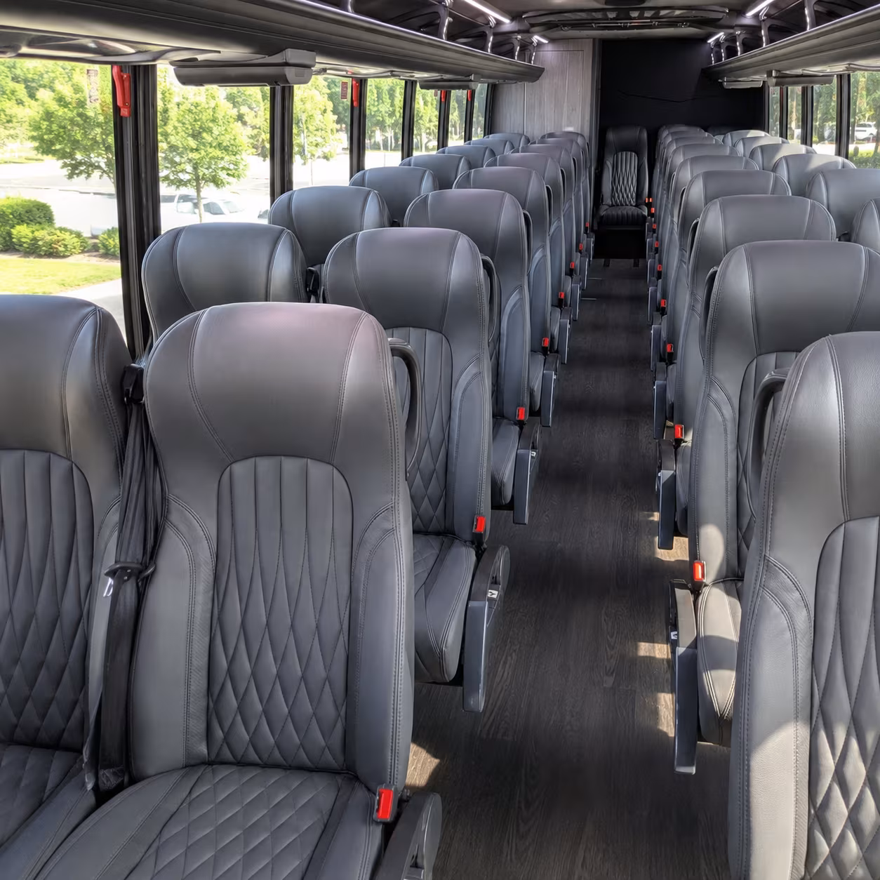 melbourne 25 passenger minibus inside