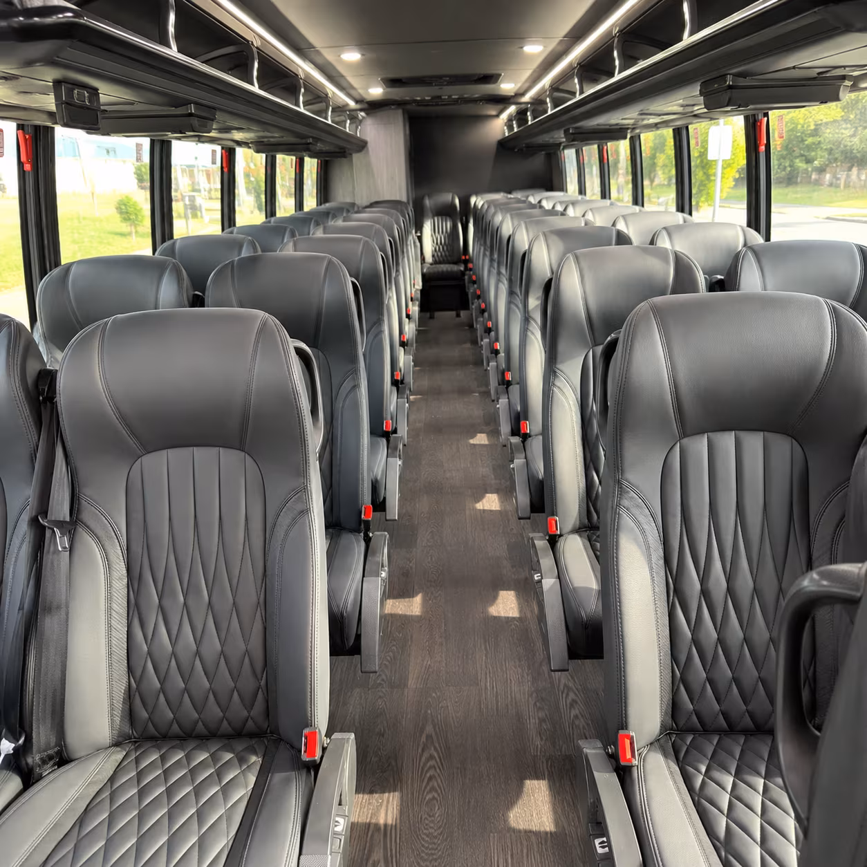 melbourne 30 passenger minibus interior