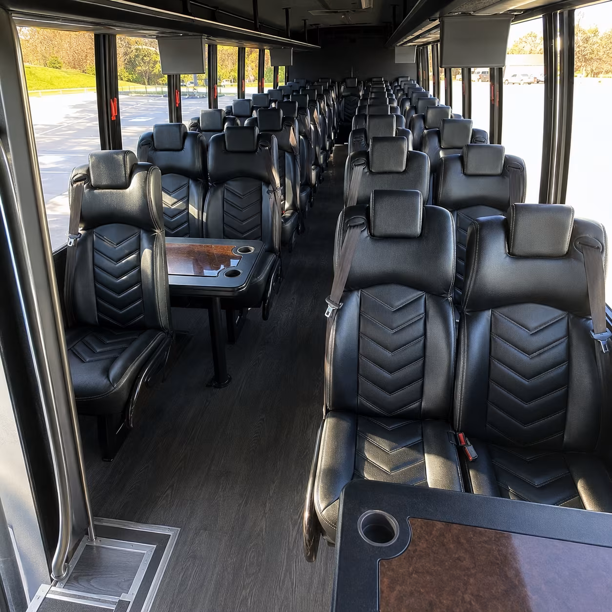 melbourne 35 passenger minibus inside