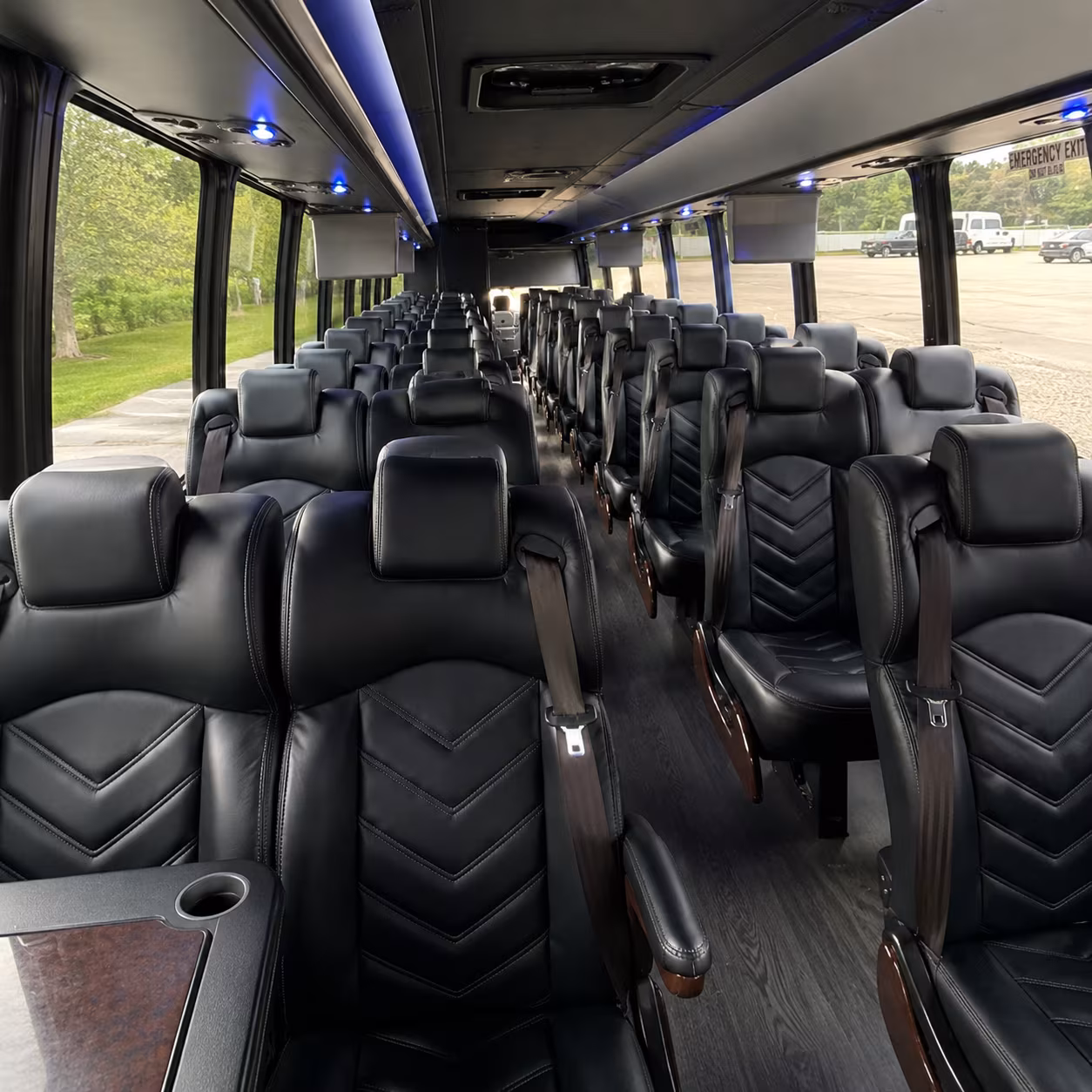 melbourne 35 passenger minibus interior