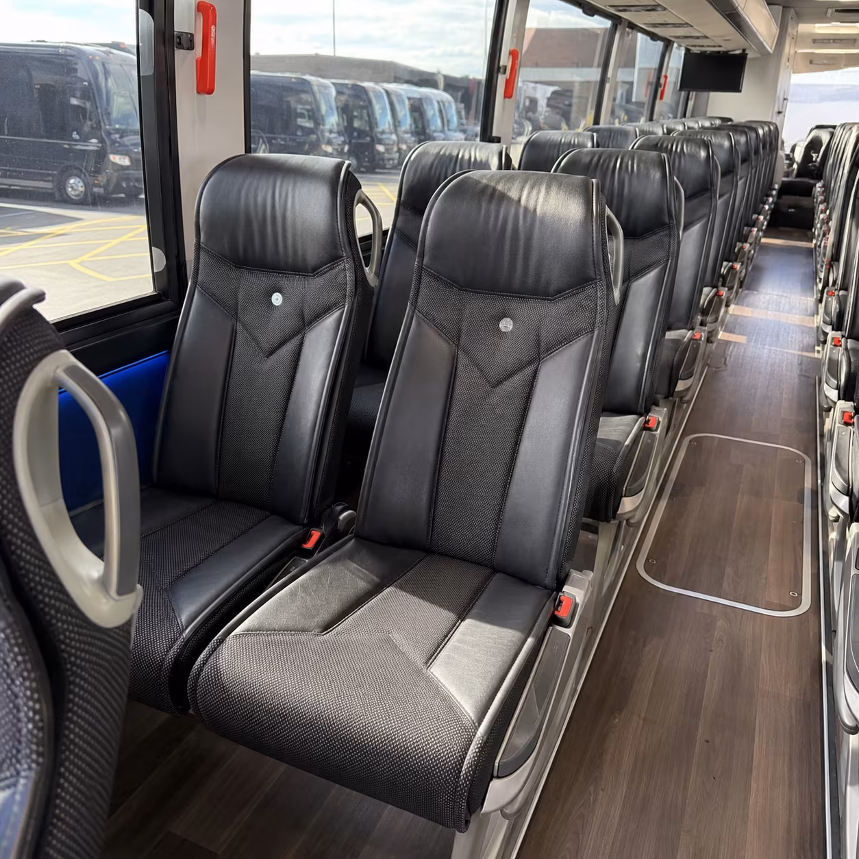 melbourne 40 passenger charter bus interior