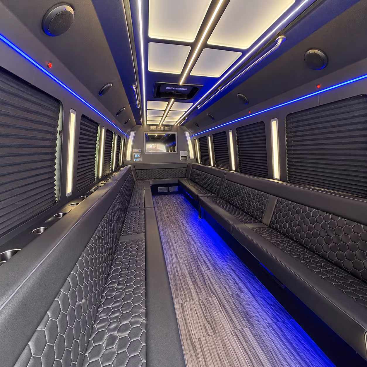 melbourne party bus inside