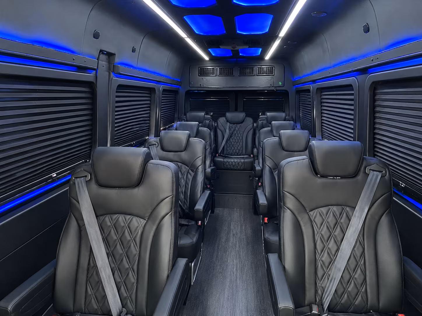 melbourne sprinter van with driver inside