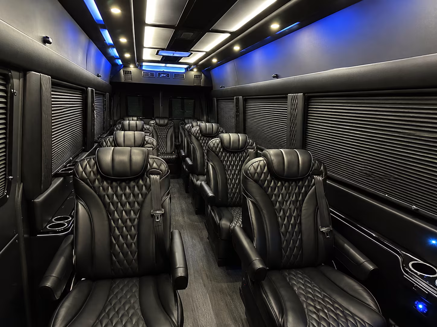 melbourne sprinter van with driver interior