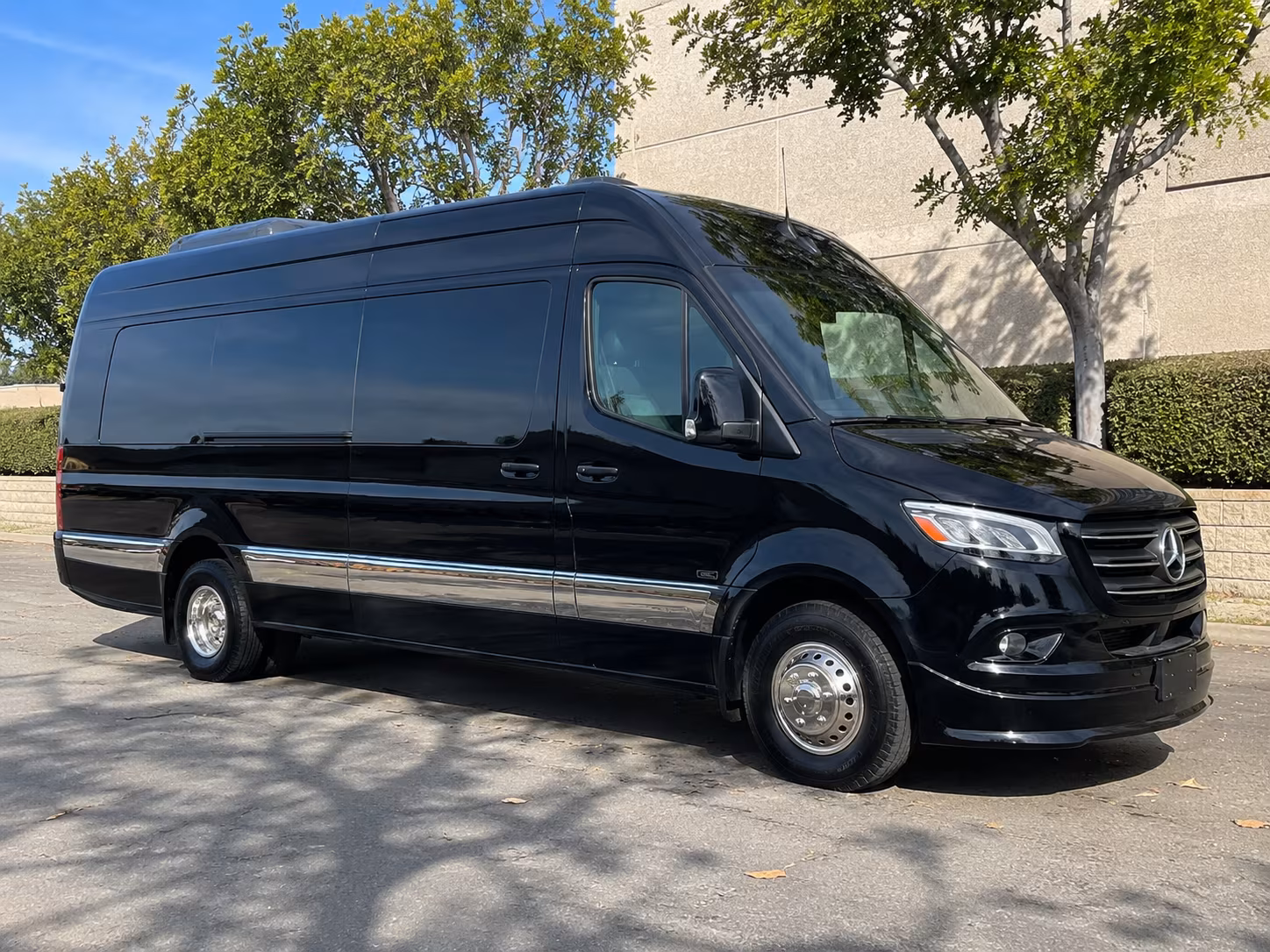 melbourne sprinter van with driver