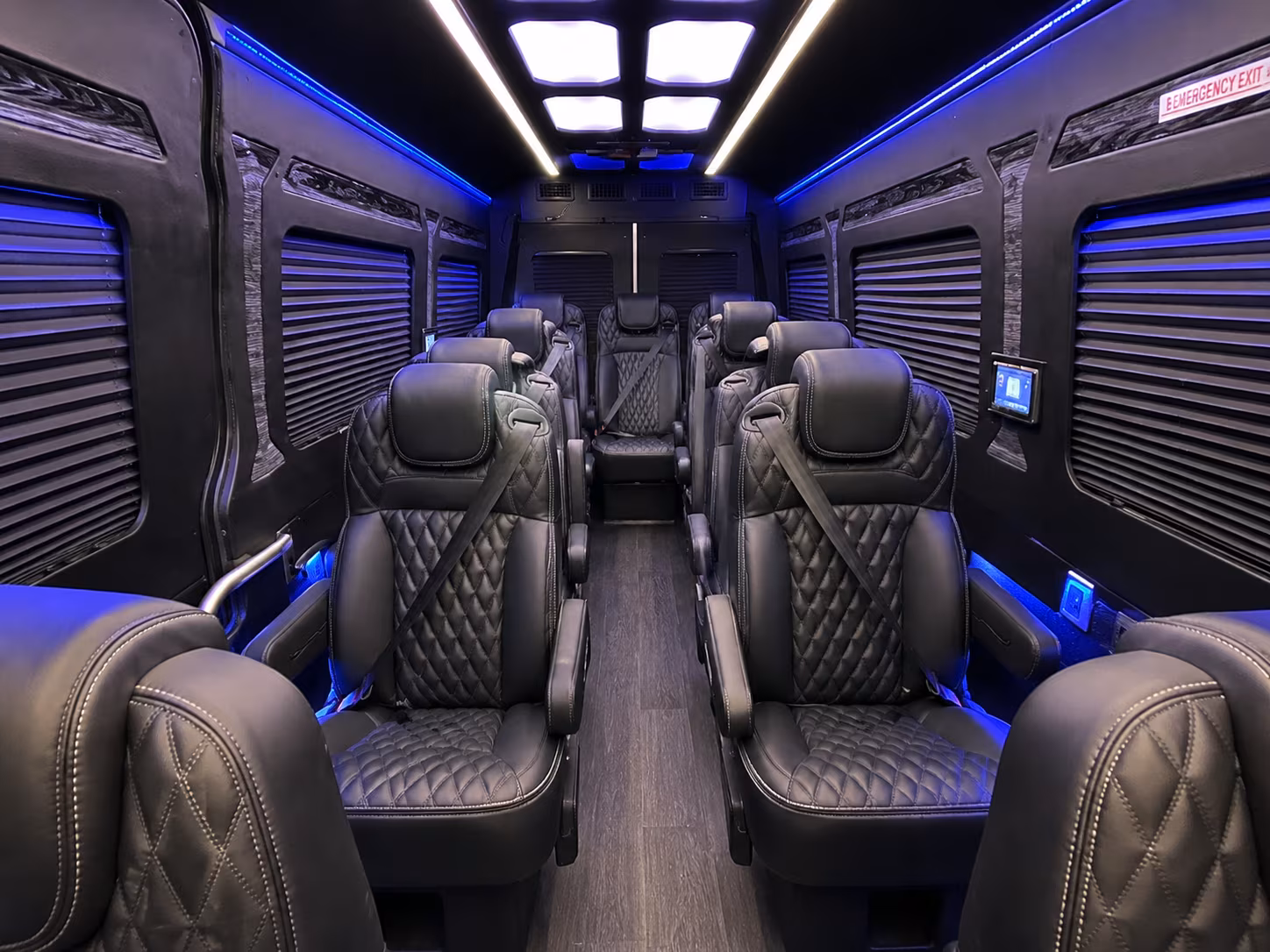 melbourne wedding transportation onboard seating